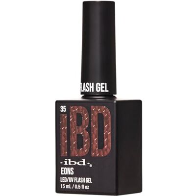 IBD Flash Gel Eons 15 ml Made in USA reflecterende led-/uv-nagellak met glitter voor duurzame manicure en fonkelende nagels IBD Flash Gel Eons 15 ml Made in USA reflecterende led-/uv-nagellak met glitter voor duurzame manicure en fonkelende nagels
