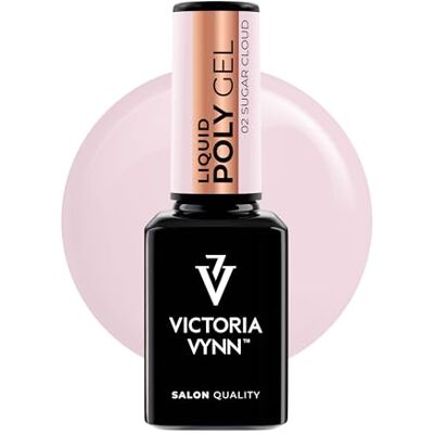 VICTORIA VYNN Liquid Poly Gel 15 ml UV/LED – acrylweerstand en licht zelfbalancerende gel voor nagelverlengingen (02 Sugar Cloud) VICTORIA VYNN Liquid Poly Gel 15 ml UV/LED – acrylweerstand en licht zelfbalancerende gel voor nagelverlengingen (02 Sugar Cloud)