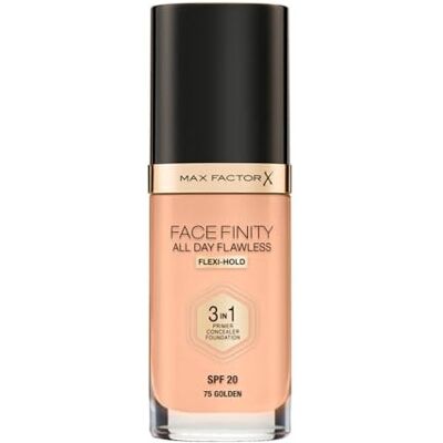Max Factor Facefinity 3-in-1 All Day Flawless Air Bursh & Vegan Foundation Tone N75 Max Factor Facefinity 3-in-1 All Day Flawless Air Bursh & Vegan Foundation Tone N75