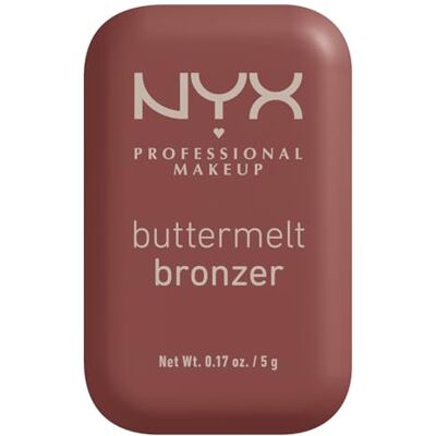 NYX PROFESSIONAL MAKEUP Buttermelt Bronzer, bruiningspoeder, tot 12 uur houdbaar, geen vlekken, geen overdracht, kleur: Butta Dayz, 5 g NYX PROFESSIONAL MAKEUP Buttermelt Bronzer, bruiningspoeder, tot 12 uur houdbaar, geen vlekken, geen overdracht, kleur: Butta Dayz, 5 g