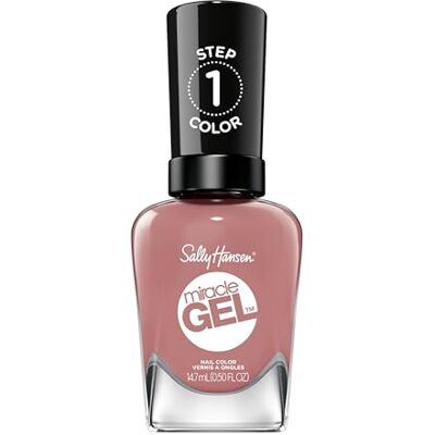 Sally Hansen Miracle Gel nagellak zonder uv-lamp, professioneel manicure-effect, 252 roze en glanzend Sally Hansen Miracle Gel nagellak zonder uv-lamp, professioneel manicure-effect, 252 roze en glanzend