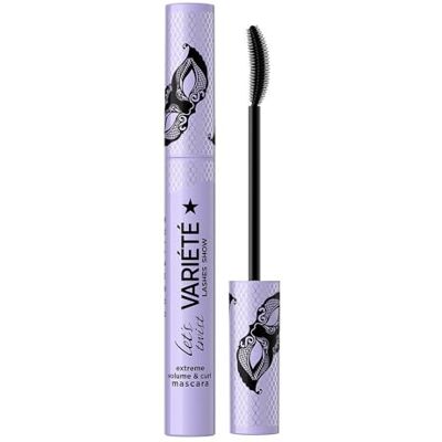 EVELINE COSMETICS Verscheidenheid mascara voor volume en wimpers, diepzwart, vlekbestendig, met siliconen borstel voor precies passende en gedefinieerde wimpers EVELINE COSMETICS Verscheidenheid mascara voor volume en wimpers, diepzwart, vlekbestendig, met siliconen borstel voor precies passende en gedefinieerde wimpers