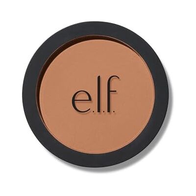 e.l.f. Primer-Infused Bronzer, Langhoudende en veeggrote make-up, lichtgewicht en opbouwbaar, soepel en gemakkelijk aan te brengen, veganistisch en dierproefvrij, Fresh Tan e.l.f. Primer-Infused Bronzer, Langhoudende en veeggrote make-up, lichtgewicht en opbouwbaar, soepel en gemakkelijk aan te brengen, veganistisch en dierproefvrij, Fresh Tan