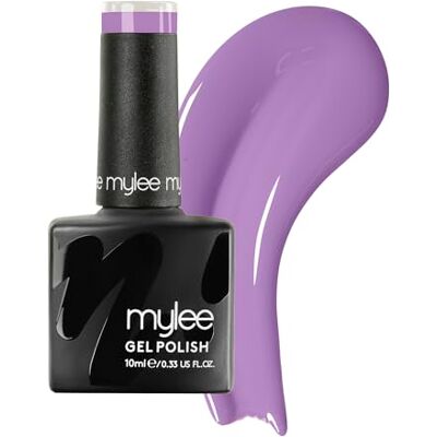 MYLEE Gelnagellak, uv/led, 10 ml, manicure, pedicure, voor professioneel gebruik in de salon en thuis, houdt lang en is eenvoudig aan te brengen, lichtpaars (lavander fields) MYLEE Gelnagellak, uv/led, 10 ml, manicure, pedicure, voor professioneel gebruik in de salon en thuis, houdt lang en is eenvoudig aan te brengen, lichtpaars (lavander fields)
