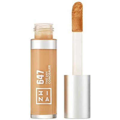 3ina MAKEUP The 24h Concealer 647 Medium Gold Gemiddelde tot volledige dekking Langdurige formule Vloeibare concealer voor donkere kringen en onvolkomenheden Veganistisch Cruelty Free 3ina MAKEUP The 24h Concealer 647 Medium Gold Gemiddelde tot volledige dekking Langdurige formule Vloeibare concealer voor donkere kringen en onvolkomenheden Veganistisch Cruelty Free
