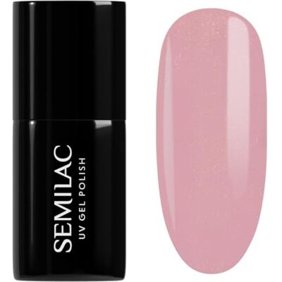 Semilac 376 Shimmer Stone Pink Diamond gelnagellak, 7 ml Semilac 376 Shimmer Stone Pink Diamond gelnagellak, 7 ml