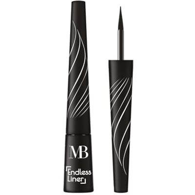 MB MILANO Vloeibare eyeliner – intense kleur – zwart – nauwkeurige lijndikte – lange houdbaarheid 12 uur – gemaakt in Italië MB MILANO Vloeibare eyeliner – intense kleur – zwart – nauwkeurige lijndikte – lange houdbaarheid 12 uur – gemaakt in Italië