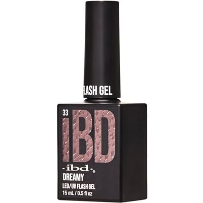 IBD Flash Gel Dreamy, 15 ml, gemaakt in de VS, reflecterende led-/uv-nagellak, voor duurzame manicure en fonkelende nagels IBD Flash Gel Dreamy, 15 ml, gemaakt in de VS, reflecterende led-/uv-nagellak, voor duurzame manicure en fonkelende nagels