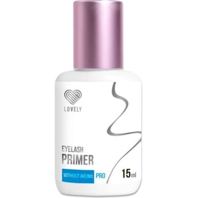 LOVELY PRIMER voor wimperextensions zonder geur, 15 ml, versterkt de hechting, voorbehandeling voor gebruik en hechtmiddel voor wimperextensions, voor de gevoelige huid LOVELY PRIMER voor wimperextensions zonder geur, 15 ml, versterkt de hechting, voorbehandeling voor gebruik en hechtmiddel voor wimperextensions, voor de gevoelige huid