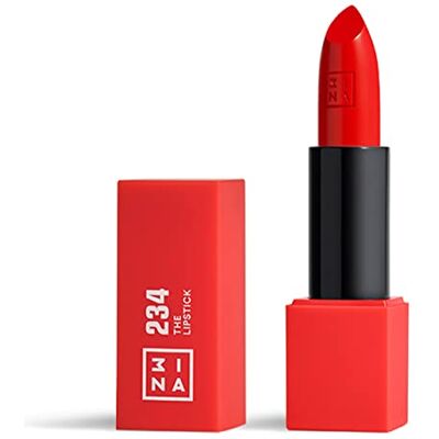 3ina MAKEUP – veganistisch – zonder dierenleed – lippenstift 234 – mat licht rouge, romige textuur, ultra-gepigmenteerde kleur, magnetische behuizing, vanillegeur 3ina MAKEUP – veganistisch – zonder dierenleed – lippenstift 234 – mat licht rouge, romige textuur, ultra-gepigmenteerde kleur, magnetische behuizing, vanillegeur