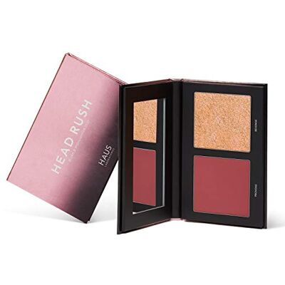 Haus Laboratories By Lady Gaga Head Rush Blush & Highlighter Duo Provoke/Revenge, 1 stuk Haus Laboratories By Lady Gaga Head Rush Blush & Highlighter Duo Provoke/Revenge, 1 stuk