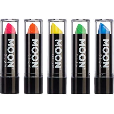 Moon Glow Neon UV lippenstift Neon glanzende lippenstift Gloeien onder UV, groen, 4,5 g (1 stuk) Moon Glow Neon UV lippenstift Neon glanzende lippenstift Gloeien onder UV, groen, 4,5 g (1 stuk)