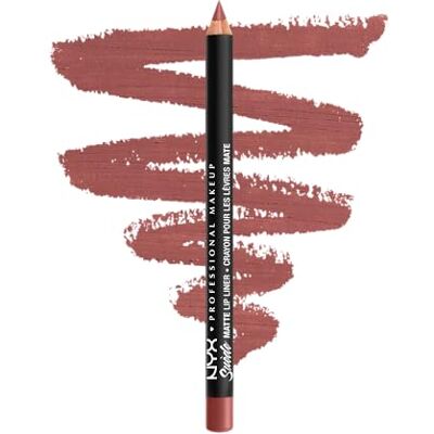 NYX PROFESSIONAL MAKEUP NYX Suede Matte Lip Liner Cannes NYX PROFESSIONAL MAKEUP NYX Suede Matte Lip Liner Cannes