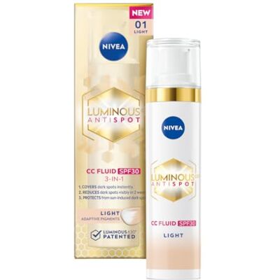 NIVEA LUMINOUS630® CC Anti-kleurcrème SPF 30, tint 01/light 40 ml NIVEA LUMINOUS630® CC Anti-kleurcrème SPF 30, tint 01/light 40 ml