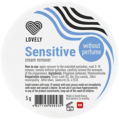 P-Beauty Cosmetic Accessories LOVELY Lash Cream Remover Sensitive voor wimperextensions Geur: Geurloos Removercream voor wimperextensions en wimperlijm voor zachte, snelle en zachte verwijdering P-Beauty Cosmetic Accessories LOVELY Lash Cream Remover Sensitive voor wimperextensions Geur: Geurloos Removercream voor wimperextensions en wimperlijm voor zachte, snelle en zachte verwijdering