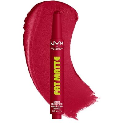 NYX PROFESSIONAL MAKEUP NYX Fat Matte Smth Clr Lipst Scrlt Snug NYX PROFESSIONAL MAKEUP NYX Fat Matte Smth Clr Lipst Scrlt Snug