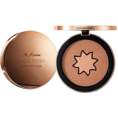 M. Asam MAGIC FINISH Satin Bronzer Deep (6,5 g) Duo bronzer met satijnen textuur ultradunne kleurpigmenten natuurlijke glans, veganistische make-up, siliconenvrij M. Asam MAGIC FINISH Satin Bronzer Deep (6,5 g) Duo bronzer met satijnen textuur ultradunne kleurpigmenten natuurlijke glans, veganistische make-up, siliconenvrij