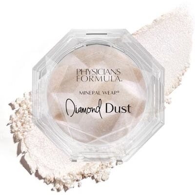 Physicians Formula Mineral Wear Diamond Glow Dust, instelpoeder voor het hele gezicht met een lichtverstrooiende wazige afwerking, kleur Starlit Glow Physicians Formula Mineral Wear Diamond Glow Dust, instelpoeder voor het hele gezicht met een lichtverstrooiende wazige afwerking, kleur Starlit Glow