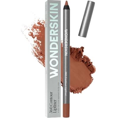 Wonderskin Lippenstift, bruin, 360 graden, duurzaam, hittebestendig, waterdicht en bestand tegen overdracht (nootmuskaat) Wonderskin Lippenstift, bruin, 360 graden, duurzaam, hittebestendig, waterdicht en bestand tegen overdracht (nootmuskaat)