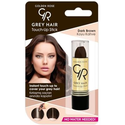 Golden Rose Touch Up Stick voor grijs haar (02 donkerbruin) Golden Rose Touch Up Stick voor grijs haar (02 donkerbruin)