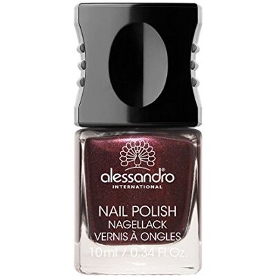 alessandro Nagellak 55 Dark Robijn, 10 ml alessandro Nagellak 55 Dark Robijn, 10 ml