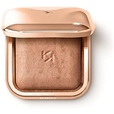 Kiko Milano Silky Glow Baked Bronzer Tint 01 Warm Sienna Gekookt bronzen poeder zijdeachtige textuur gezonde werking hyaluronzuur jojoba-olie Kiko Milano Silky Glow Baked Bronzer Tint 01 Warm Sienna Gekookt bronzen poeder zijdeachtige textuur gezonde werking hyaluronzuur jojoba-olie