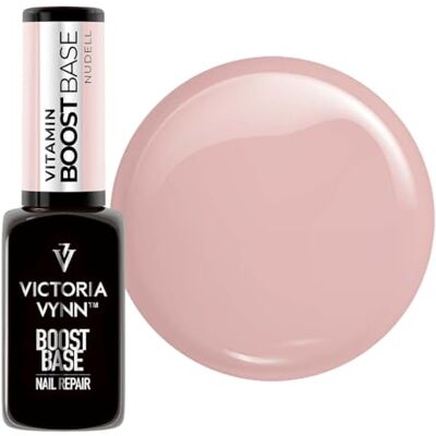 VICTORIA VYNN Vitamin BOOST BASE Base Coat voor semi-permanente nagellak met vitaminen en calcium Nudell 8 ml VICTORIA VYNN Vitamin BOOST BASE Base Coat voor semi-permanente nagellak met vitaminen en calcium Nudell 8 ml