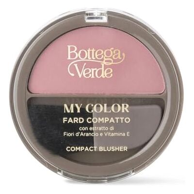 Bottega Verde My Color Compacte blush stralende kleur Candy Pink Bottega Verde My Color Compacte blush stralende kleur Candy Pink