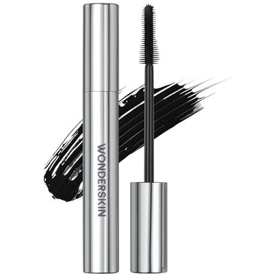 Wonderskin Mascara Mascara for Volumen, Længde og Bue Forlængende, Volumengivende Vippemascara & Smudge Proof Øjenvippemascara Wonderskin Mascara Mascara for Volumen, Længde og Bue Forlængende, Volumengivende Vippemascara & Smudge Proof Øjenvippemascara