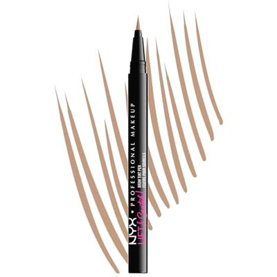 NYX PROFESSIONAL MAKEUP wenkbrauwstift Lift & Snatch, waterbestendig, zonder transfer, taupe NYX PROFESSIONAL MAKEUP wenkbrauwstift Lift & Snatch, waterbestendig, zonder transfer, taupe