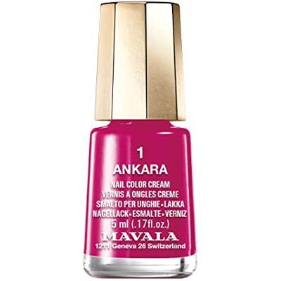 MAVALA Mini Color nagellak – nauwkeurig en eenvoudig gebruik – lange houdbaarheid – sneldrogend – langdurige glans – veganistische formule – crème – 01 Ankara MAVALA Mini Color nagellak – nauwkeurig en eenvoudig gebruik – lange houdbaarheid – sneldrogend – langdurige glans – veganistische formule – crème – 01 Ankara