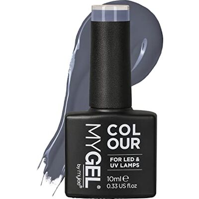 MYLEE Gelnagellak, uv/led, 10 ml, manicure, pedicure, voor professioneel gebruik in het salon en thuis, houdt lang en is eenvoudig aan te brengen, grijs (rainy day) MYLEE Gelnagellak, uv/led, 10 ml, manicure, pedicure, voor professioneel gebruik in het salon en thuis, houdt lang en is eenvoudig aan te brengen, grijs (rainy day)