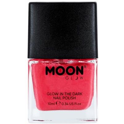 Moon Glow Lichtgevende nagellak lichtgevende nagellak, rood, 14 ml (1 stuk) Moon Glow Lichtgevende nagellak lichtgevende nagellak, rood, 14 ml (1 stuk)