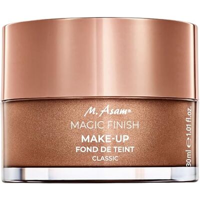 M. Asam Magic Finish Classic Foam Foundation (30 ml), een 4-in-1 make-upbasis: Primer, make-up, poeder en concealer, natuurlijk en licht, voor alle huidtypes, veganistisch. M. Asam Magic Finish Classic Foam Foundation (30 ml), een 4-in-1 make-upbasis: Primer, make-up, poeder en concealer, natuurlijk en licht, voor alle huidtypes, veganistisch.