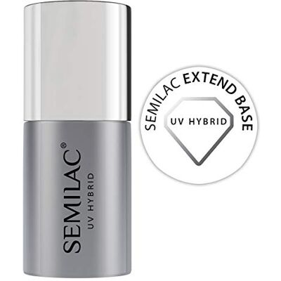 Semilac UV Extend Base gelnagellak, semi-permanent, 7 ml Semilac UV Extend Base gelnagellak, semi-permanent, 7 ml