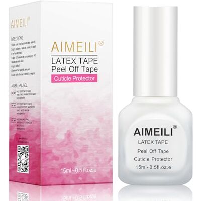 AIMEILI Nail Art Peel Off Liquid Latex Tape Nail Art vloeibare latex huidbescherming vingerbescherming voor Nail Art Liquid AIMEILI Nail Art Peel Off Liquid Latex Tape Nail Art vloeibare latex huidbescherming vingerbescherming voor Nail Art Liquid