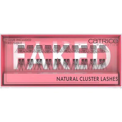 Catrice Cosmetics Catrice Faked Natural Cluster Kunstwimpers, 3 x 20 stuks, zwart, langdurig, valse wimpers, veganistisch, zonder microplasticdeeltjes, zonder nanodeeltjes, geurvrij Catrice Cosmetics Catrice Faked Natural Cluster Kunstwimpers, 3 x 20 stuks, zwart, langdurig, valse wimpers, veganistisch, zonder microplasticdeeltjes, zonder nanodeeltjes, geurvrij