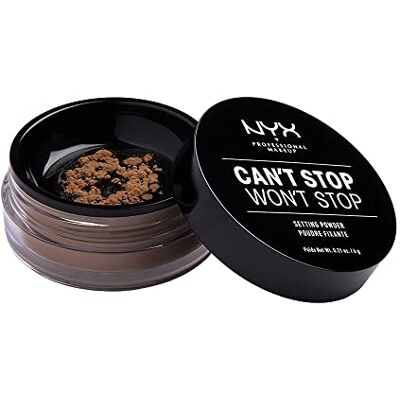 NYX PROFESSIONAL MAKEUP CANT STOP WNT ST STNG PWDR medium diep NYX PROFESSIONAL MAKEUP CANT STOP WNT ST STNG PWDR medium diep