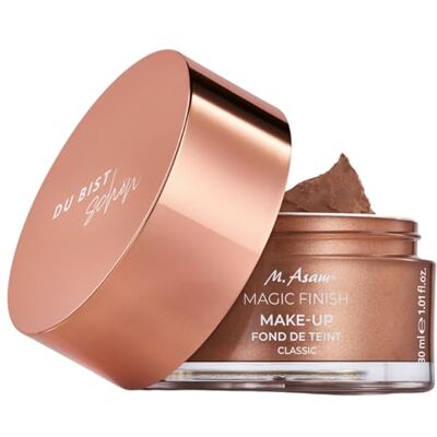 M. Asam Magic Finish Classic Special Edition make-upschuim (30 ml), 4-in-1 primer, poeder, concealer, masker, uniform, verfraait en perfectioneert, voor lichte tot middelgrote huid M. Asam Magic Finish Classic Special Edition make-upschuim (30 ml), 4-in-1 primer, poeder, concealer, masker, uniform, verfraait en perfectioneert, voor lichte tot middelgrote huid