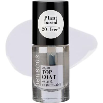 benecos B09472 Happy Nagellak Top Coat 8FREE Waterdoorlatend 5ml Kristal,1 x 5 ml benecos B09472 Happy Nagellak Top Coat 8FREE Waterdoorlatend 5ml Kristal,1 x 5 ml