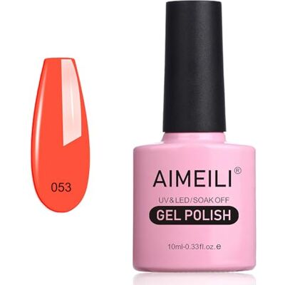 AIMEILI Gelnagellak, uv, led, Gellack Glasser Off Gel Polish Kale (053) 10 ml AIMEILI Gelnagellak, uv, led, Gellack Glasser Off Gel Polish Kale (053) 10 ml