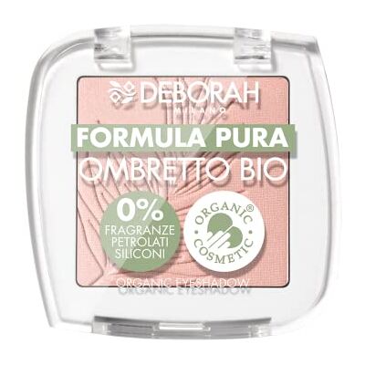 DEBORAH Mono biologische oogschaduw, pure formule kleur nr. 03 Light Rose, met ingrediënten van 100% natuurlijke oorsprong, veganistisch en diervriendelijk DEBORAH Mono biologische oogschaduw, pure formule kleur nr. 03 Light Rose, met ingrediënten van 100% natuurlijke oorsprong, veganistisch en diervriendelijk