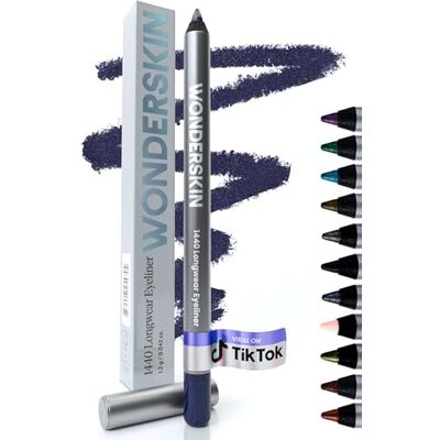 Wonderskin 1440 eyelinerstift, waterdicht, lange grip, paars, eyelinerpotlood (bosbes) Wonderskin 1440 eyelinerstift, waterdicht, lange grip, paars, eyelinerpotlood (bosbes)