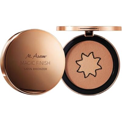 M. Asam MAGIC FINISH Satin Bronzer Gold & Hazel (6,2 g) 4-in-1 bronzer voor contour en natuurlijke glans, romige textuur met vitamine E, veganistisch en siliconenvrij M. Asam MAGIC FINISH Satin Bronzer Gold & Hazel (6,2 g) 4-in-1 bronzer voor contour en natuurlijke glans, romige textuur met vitamine E, veganistisch en siliconenvrij