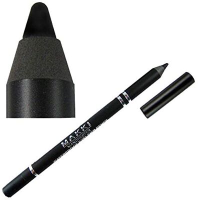 Makki Eyeliner potlood, donkerzwart, waterdicht, nuance 01, super duurzaam en vlekbestendig Makki Eyeliner potlood, donkerzwart, waterdicht, nuance 01, super duurzaam en vlekbestendig