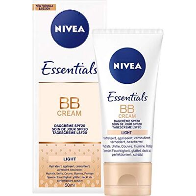 NIVEA Essentials BB Cream SPF 20 Licht 50 ml NIVEA Essentials BB Cream SPF 20 Licht 50 ml
