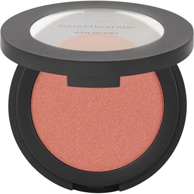 bareMinerals GEN NUDE Powder Blush Ultra-soyeux, sans talc, végétalien, compact construit et se mélange parfaitement. Se porte toute la journée pour un effet bareMinerals GEN NUDE Powder Blush Ultra-soyeux, sans talc, végétalien, compact construit et se mélange parfaitement. Se porte toute la journée pour un effet