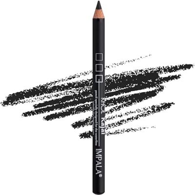 Impala Waterproof Khol Oogpotlood Kleur 81 Intense Black Eyeliner Waterdicht en Langdurig Gladde en romige formule Oogmake-up Impala Waterproof Khol Oogpotlood Kleur 81 Intense Black Eyeliner Waterdicht en Langdurig Gladde en romige formule Oogmake-up