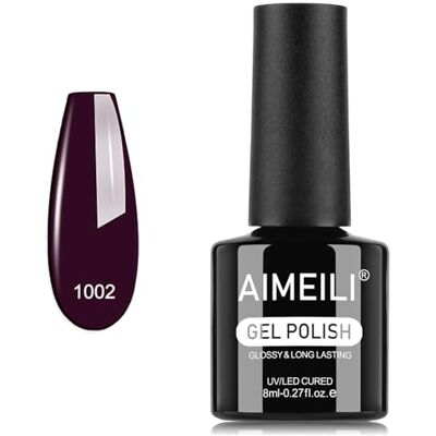 AIMEILI Nagellak, gel, natuurlijk, roze, nude, semi-permanent, soak-off, UV, LED, nagellak, nail art, manicure, langhoudend, 8 ml (1002) AIMEILI Nagellak, gel, natuurlijk, roze, nude, semi-permanent, soak-off, UV, LED, nagellak, nail art, manicure, langhoudend, 8 ml (1002)