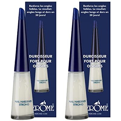 Herome Nagelverharder en Base Coat 2-pack Nail Hardener Strong Nagelversterker voor Zwakke en Gevoelige Nagels TFS Hars- en Tolueenvrij 2*10ml Herome Nagelverharder en Base Coat 2-pack Nail Hardener Strong Nagelversterker voor Zwakke en Gevoelige Nagels TFS Hars- en Tolueenvrij 2*10ml